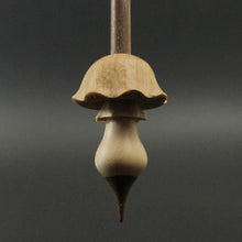 Load image into Gallery viewer, Mushroom support spindle in maple and walnut