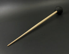 Load image into Gallery viewer, Sheep support spindle in African blackwood and curly maple