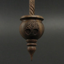 Load image into Gallery viewer, Cauldron spindle in walnut (<font color="red"<b>RESERVED</b></font> for Bernanski)