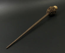 Load image into Gallery viewer, Morel mushroom support spindle in maple and walnut