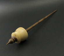 Load image into Gallery viewer, Teacup spindle in elm burl and walnut