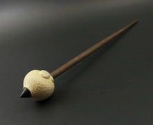 Load image into Gallery viewer, Sheep support spindle in holly and walnut