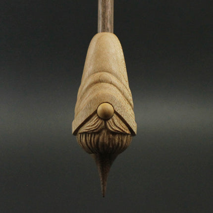 Gnome support spindle in maple and walnut (<font color=