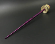 Load image into Gallery viewer, Teacup spindle in holly and hand dyed curly maple