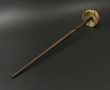 Load image into Gallery viewer, Tibetan style spindle in spalted hackberry and walnut