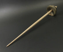 Load image into Gallery viewer, Tibetan style spindle in buckeye burl and curly maple