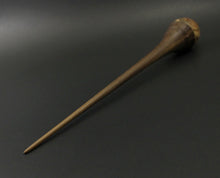 Load image into Gallery viewer, Wee folk spindle in spalted hackberry and walnut