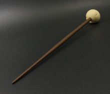 Load image into Gallery viewer, Sheep support spindle in holly and walnut