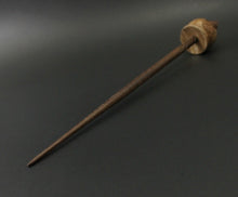 Load image into Gallery viewer, Cauldron spindle in maple burl and walnut
