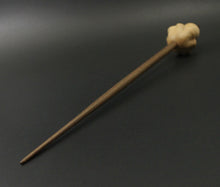Load image into Gallery viewer, Mushroom support spindle in maple and walnut