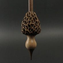 Load image into Gallery viewer, Morel mushroom support spindle in maple and walnut