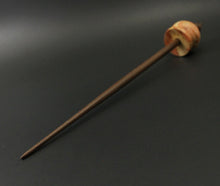 Load image into Gallery viewer, Cauldron spindle in flame box elder and walnut