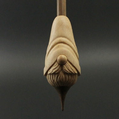 Gnome support spindle in maple and walnut