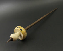 Load image into Gallery viewer, Mushroom support spindle in box elder burl, holly, and walnut