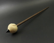 Load image into Gallery viewer, Sheep support spindle in holly and walnut