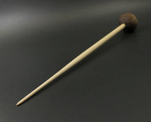 Load image into Gallery viewer, Sheep support spindle in walnut and curly maple