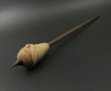 Load image into Gallery viewer, Gnome support spindle in maple and walnut