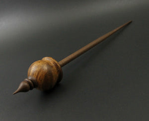 Cauldron spindle in amboyna burl and walnut