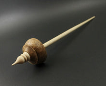 Load image into Gallery viewer, Tibetan style spindle in maple burl and curly maple