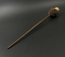 Load image into Gallery viewer, Morel mushroom support spindle in maple and walnut