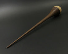 Load image into Gallery viewer, Birdhouse spindle in Karelian birch and walnut