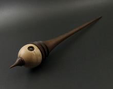 Load image into Gallery viewer, Wee folk spindle in birdseye maple and walnut