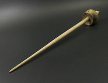 Load image into Gallery viewer, Cauldron spindle in buckeye burl and curly maple