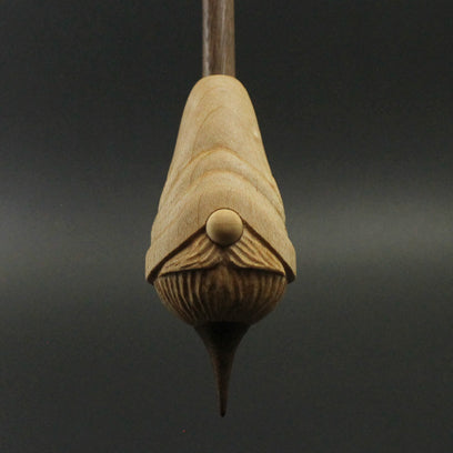 Gnome support spindle in maple and walnut
