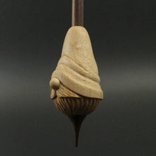 Load image into Gallery viewer, Gnome support spindle in maple and walnut