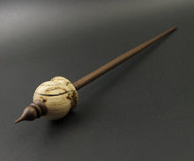 Load image into Gallery viewer, Cauldron spindle in spalted hackberry and walnut