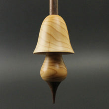 Load image into Gallery viewer, Mushroom support spindle in yew and walnut