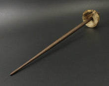 Load image into Gallery viewer, Tibetan style spindle in spalted hackberry and walnut