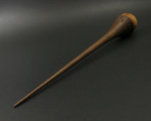 Load image into Gallery viewer, Birdhouse spindle in canarywood and walnut