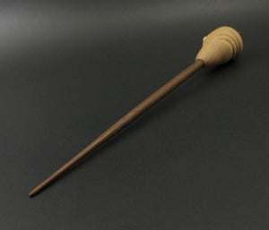 Gnome support spindle in maple and walnut