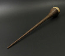 Load image into Gallery viewer, Wee folk spindle in spalted hackberry and walnut
