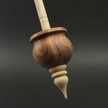 Load image into Gallery viewer, Cauldron spindle in cedar and curly maple