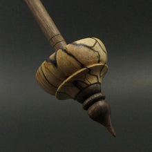 Load image into Gallery viewer, Tibetan style spindle in spalted hackberry and walnut