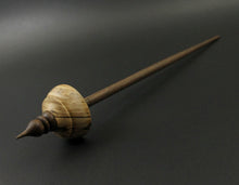 Load image into Gallery viewer, Tibetan style spindle in spalted hackberry and walnut