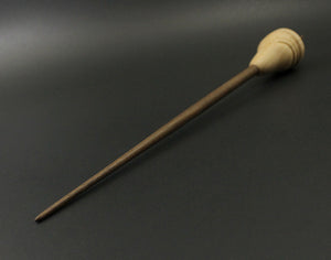 Gnome support spindle in maple and walnut