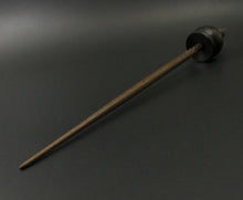 Load image into Gallery viewer, Cauldron spindle in bog oak and walnut