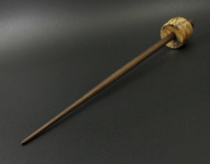 Cauldron spindle in spalted maple and walnut