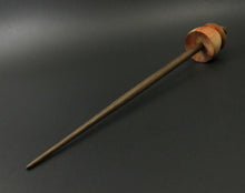 Load image into Gallery viewer, Teacup spindle in flame box elder and walnut