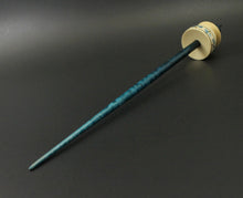 Load image into Gallery viewer, Teacup spindle in holly and hand dyed curly maple