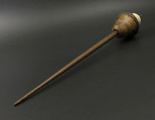 Load image into Gallery viewer, Mushroom support spindle in maple, holly, and walnut