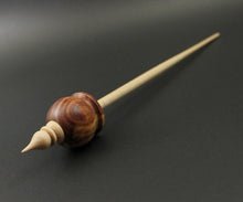 Load image into Gallery viewer, Cauldron spindle in red cedar and curly maple