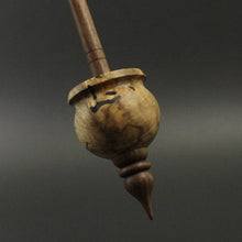 Load image into Gallery viewer, Cauldron spindle in spalted maple and walnut