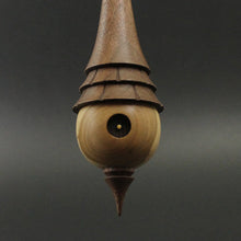 Load image into Gallery viewer, Wee folk spindle in elm and walnut