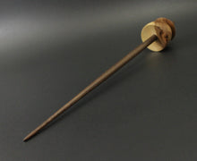 Load image into Gallery viewer, Teacup spindle in elm burl and walnut