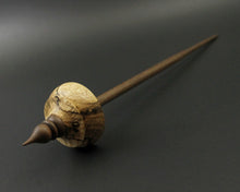 Load image into Gallery viewer, Tibetan style spindle in spalted hackberry and walnut