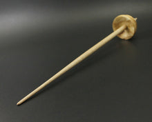 Load image into Gallery viewer, Tibetan style spindle in maple burl and curly maple